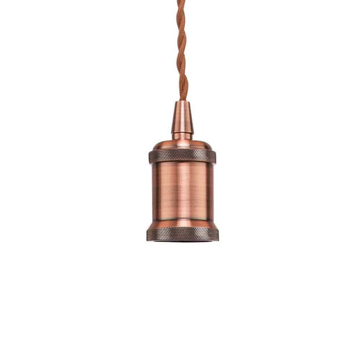 elevenpast Twisted Cord Pendant Light Copper | Gold | Chrome