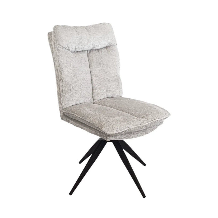 elevenpast dining chair Light Grey Shelton Swivel Dining Chair DC-554/04 Light Grey