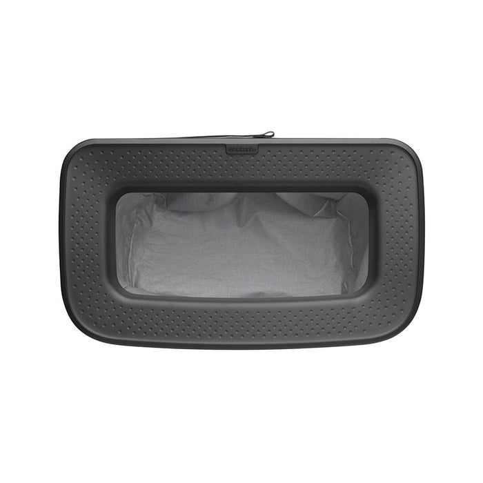 elevenpast laundry bin Bo Laundry Bin – 60 Litre White | Matt Black