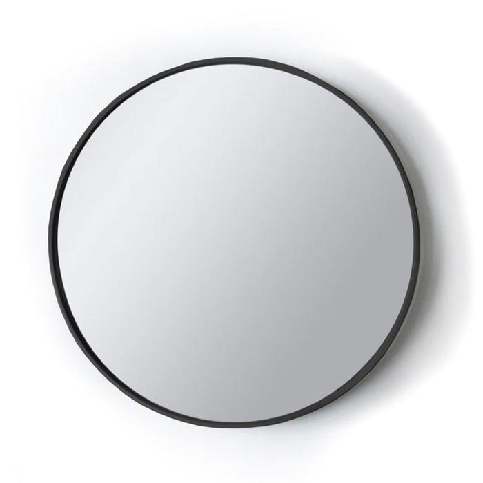 elevenpast Mirrors Black / Large Deep Frame Round Mirror Black | White | Gold | Bronze DEEPFRAMEROUNDMIRRORLB