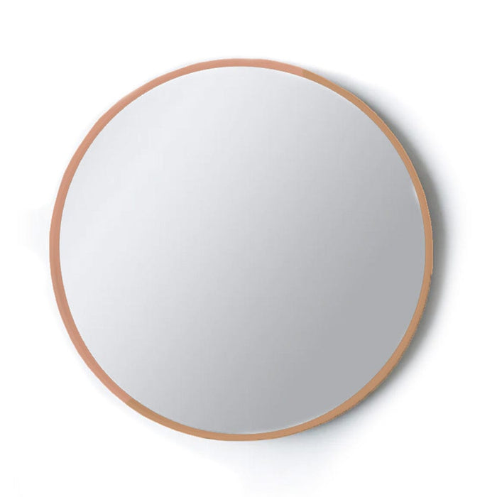 elevenpast Mirrors Bronze / Large Deep Frame Round Mirror Black | White | Gold | Bronze DEEPFRAMEROUNDMIRRORLBR