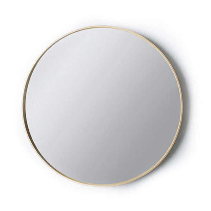 elevenpast Mirrors Gold / Large Deep Frame Round Mirror Black | White | Gold | Bronze DEEPFRAMEROUNDMIRRORLG