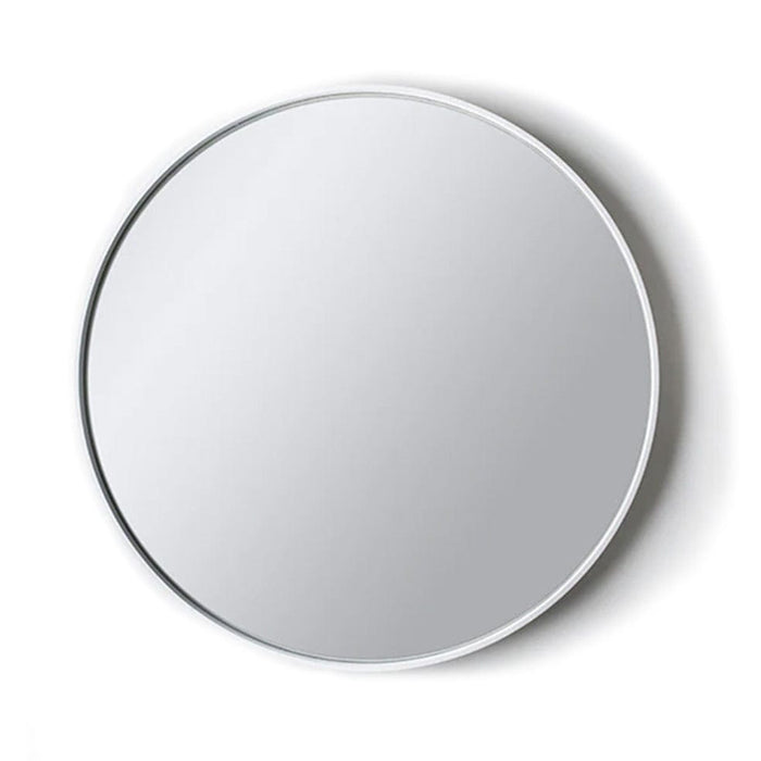 elevenpast Mirrors White / Large Deep Frame Round Mirror Black | White | Gold | Bronze DEEPFRAMEROUNDMIRRORLW