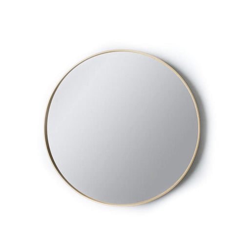 elevenpast Mirrors Gold / Medium Deep Frame Round Mirror Black | White | Gold | Bronze DEEPFRAMEROUNDMIRRORMG