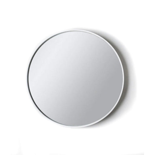 elevenpast Mirrors White / Medium Deep Frame Round Mirror Black | White | Gold | Bronze DEEPFRAMEROUNDMIRRORMW