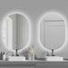 elevenpast Bathroom Mirror Denise Illuminated LED Bathroom Mirror - 2 Sizes