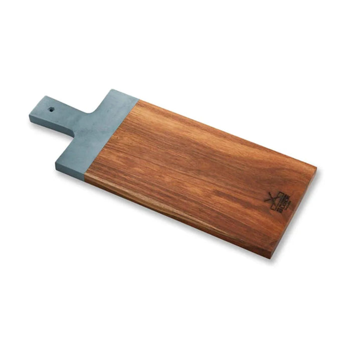 elevenpast serving plate Dipped Wooden Serving Board Blue - Small | Large