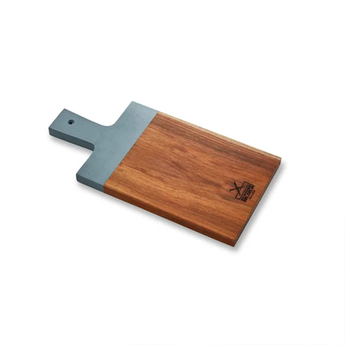 elevenpast serving plate Dipped Wooden Serving Board Blue - Small | Large