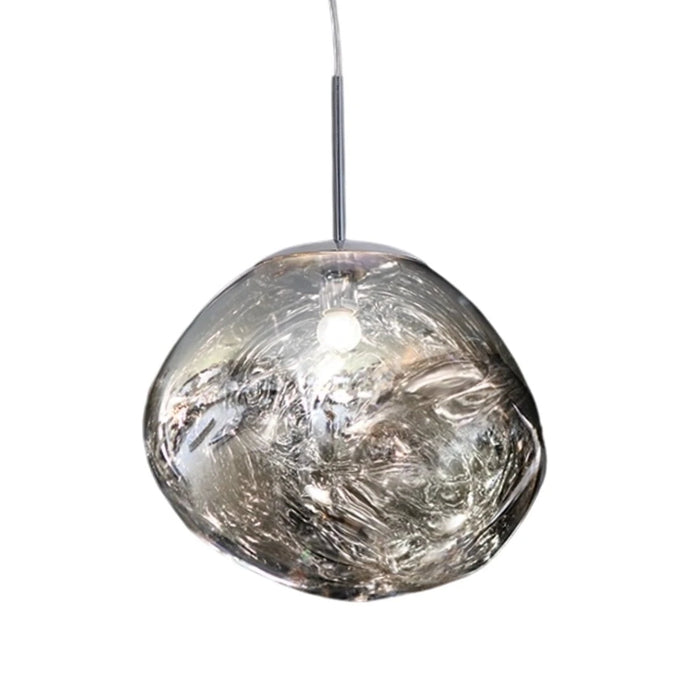 elevenpast pendant light Chrome Nebula Molten Pendant in Copper | Gold | Chrome DL-KLCH-9306/CH