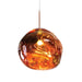 elevenpast pendant light Copper Nebula Molten Pendant in Copper | Gold | Chrome DL-KLCH-9306/CO