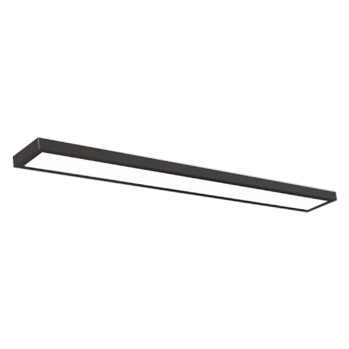 elevenpast Lighting Black / Large Surface Mounted Panel Light | Black or White, 2 Sizes DL520 BLACK