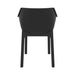 elevenpast Chairs Dora Stackable Outdoor Arm Chair – Black | Taupe