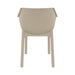 elevenpast Chairs Dora Stackable Outdoor Arm Chair – Black | Taupe