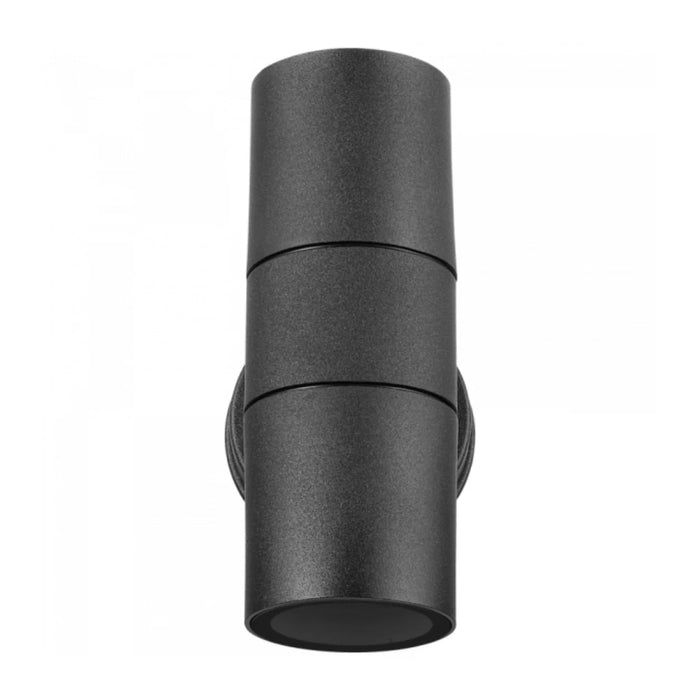 elevenpast Wall Light Ellies Ash Series AC Dual Beam Outdoor Wall Light - GU10 Base White | Black