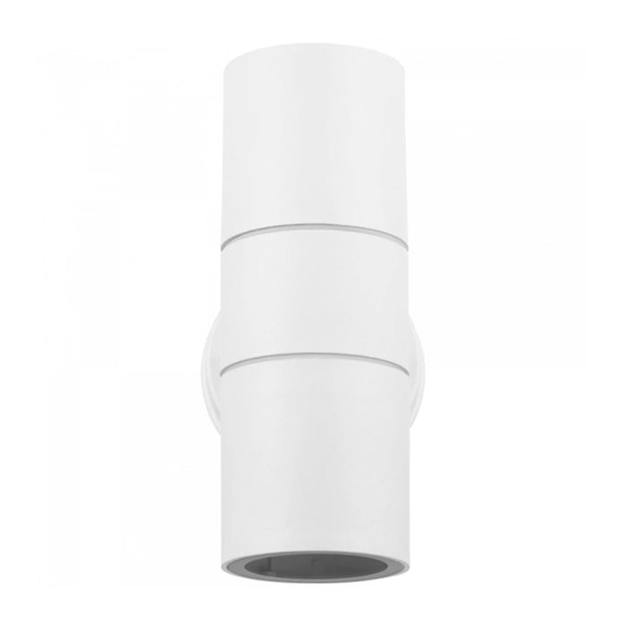 elevenpast Wall Light Ellies Ash Series AC Dual Beam Outdoor Wall Light - GU10 Base White | Black