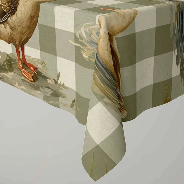 elevenpast Tablecloth 8-10 seater Duck and Pond Tablecloth - Multiple Sizes Duck&Pond8-10SEATER
