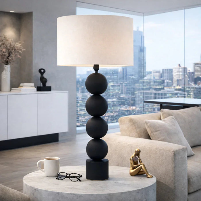 elevenpast Table Lamp Dario Metal Table Lamp - Gold | Black
