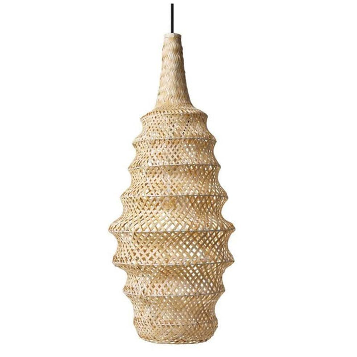 elevenpast Hive Rattan Pendant Light Natural E-KLCH-7106 633710852555