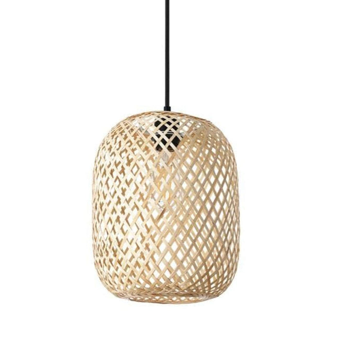 elevenpast Dombeya Bamboo Pendant Light Natural E-KLCH-7131 633710852593