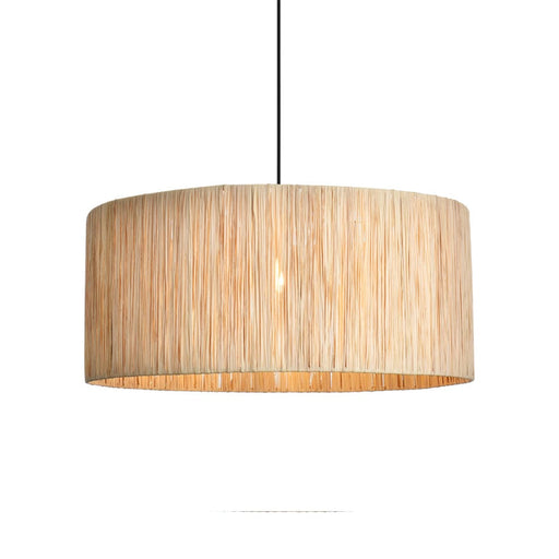 elevenpast Pendant Large Raffia Pendant Light Natural Medium | Large E-KLCH-7140