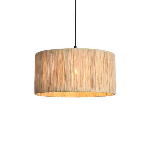 elevenpast Pendant Medium Raffia Pendant Light Natural Medium | Large E-KLCH-7141