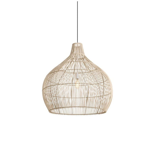 elevenpast 32cm Bamboo Bulb Pendant Light Natural - 5 Sizes E-KLCH-7150/32
