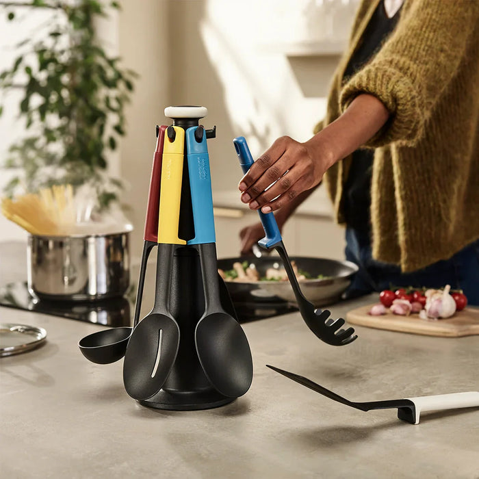 Joseph Joseph kitchen cooking utensil set Elevate 6-piece Utensil Set with Storage Stand