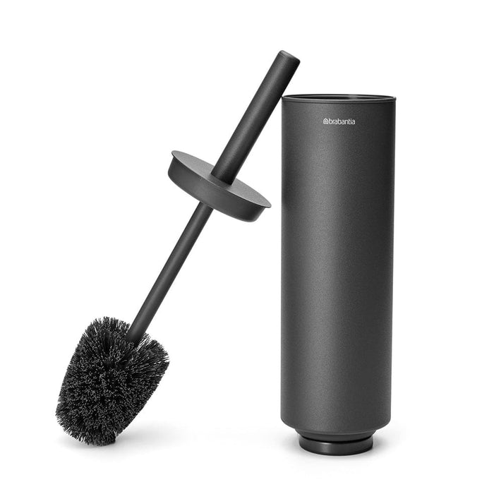 Brabantia Toilet Brush and Holder MindSet Toilet Set - Mineral Grey | Mineral White
