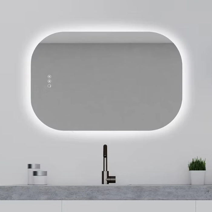 elevenpast Bathroom Mirror Ania BacklitLED Bathroom Mirror with Defogger E89145CI1834