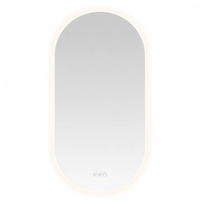 elevenpast Bathroom Mirror 45cm x 90cm Denise Illuminated LED Bathroom Mirror - 2 Sizes E89148CI1834