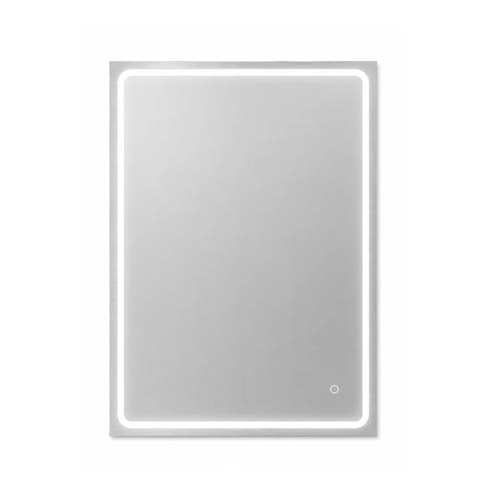 elevenpast Bathroom Mirror 80cm x 60cm Mia Illuminated LED Bathroom Mirror with Defogger | 4 Sizes E89150CI1834