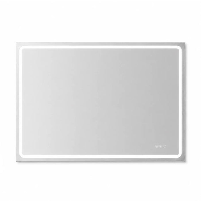 elevenpast Bathroom Mirror 80cm x 120cm Mia Illuminated LED Bathroom Mirror with Defogger | 4 Sizes E89152CI1834