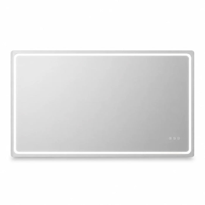 elevenpast Bathroom Mirror 80cm x 150cm Mia Illuminated LED Bathroom Mirror with Defogger | 4 Sizes E89153CI1834