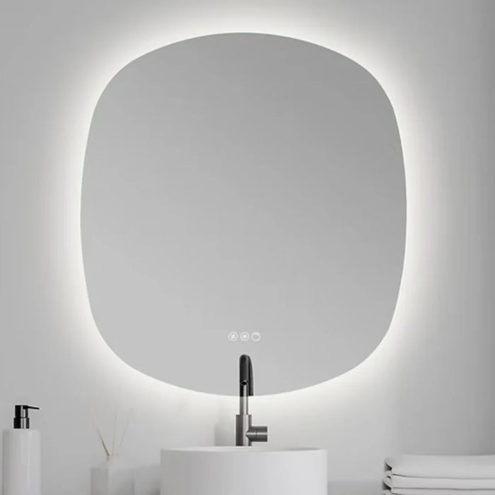 elevenpast Bathroom Mirror Nora Illuminated LED Bathroom Mirror with Defogger E89155CI1834