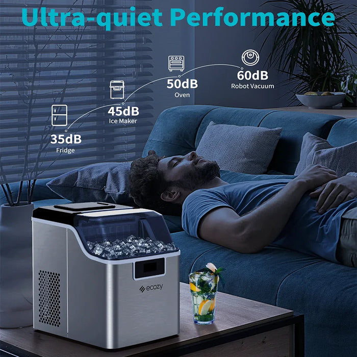 elevenpast ice maker Ecozy Automated Self-Cleaning  Ice Cube Maker Ecozy-001