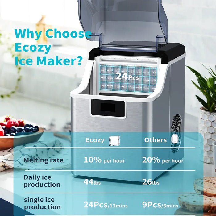 elevenpast ice maker Ecozy Automated Self-Cleaning  Ice Cube Maker Ecozy-001