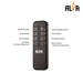 ALVA Heater ALVA Electric Tower Fan Heater | Flame Effect Design | Remote Control EIH209 6009715630346