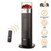 ALVA Heater ALVA Electric Tower Fan Heater | Flame Effect Design | Remote Control EIH209 6009715630346