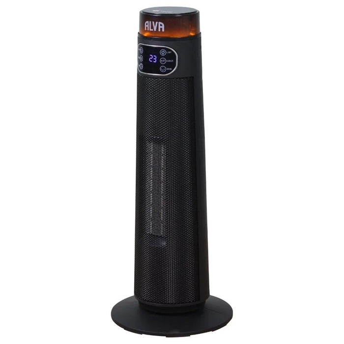 ALVA Heater ALVA Electric Tower Fan Heater | Light Effect Design | LED Display Panel | Remote Control EIH210 6009715630353