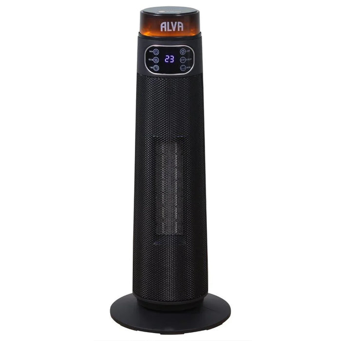 ALVA Heater ALVA Electric Tower Fan Heater | Light Effect Design | LED Display Panel | Remote Control EIH210 6009715630353