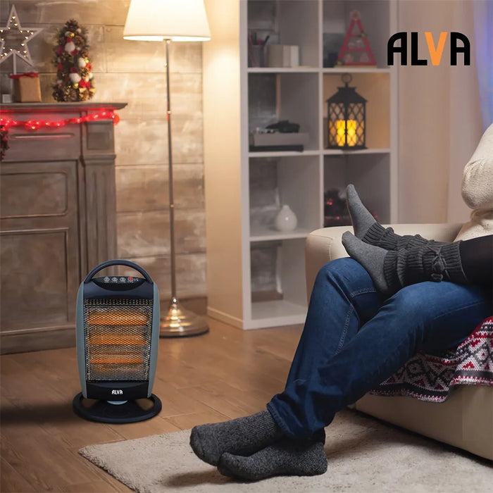 ALVA Heater ALVA Electric Quartz Heater 1200W EIH422