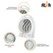 ALVA Heater ALVA Electric Fan Heater | 2000W | White EIH503 6009715630308