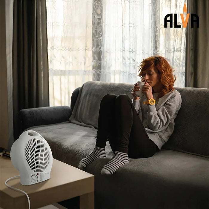 ALVA Heater ALVA Electric Fan Heater | 2000W | White EIH503 6009715630308