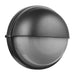 elevenpast Wall Light Black Ellies Arc Series - Large AC Round Bulkhead - E27 Base White | Black ELL-5012-BK