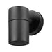 elevenpast Wall Light Black Ellies Ash Series AC Up/Down Facing Outdoor Wall Light - GU10 Base White | Black ELL-5017-BK