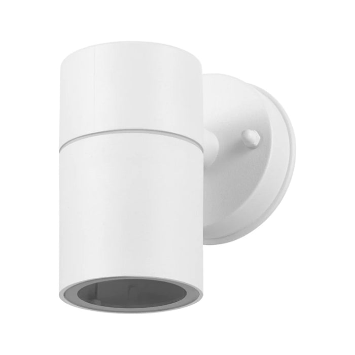 elevenpast Wall Light White Ellies Ash Series AC Up/Down Facing Outdoor Wall Light - GU10 Base White | Black ELL-5017-WT