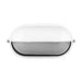 elevenpast Wall Light Ellies Arc Series - Large AC Oval Bulkhead - E27 Base White | Black