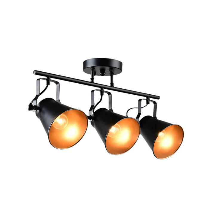 elevenpast Spotlight Tyra Metal Ceiling Tripple Spotlight Black ELR-3032-BL