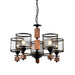 elevenpast Chandelier Urban Wooden Chandelier ELR-4053-WB