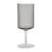 Hertex Haus Ripple Wine Glass Set of 6 in Smoke ENT00720